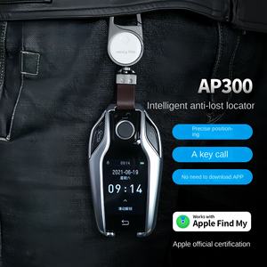 Findmy Gps אינטליגנטי gps מכשיר אנטי שאבד פשוט 4g רשת airtag מפתח תליון שטוח עבור ילדים קשישים תואם iOS app - Product Image 2