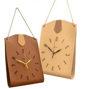 Personalized wall <b>clocks</b> in stock, Nordic style, decorative wall <b>art</b>, retro, no-drill hanging <b>clocks</b>. - Product Image 1