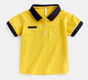 Di alta qualità in cotone 100% estivo per <span class=keywords><strong>bambini</strong></span> manica corta strisce laterali tasca anteriore scuola uniforme Polo per <span class=keywords><strong>bambini</strong></span> - Product Image 4