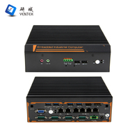 Garantía 3 años Computadora integrada Intel I5 1135G7 1195G7 1235U 1255U 4 COM 6 LAN Computadora integrada industrial sin ventilador