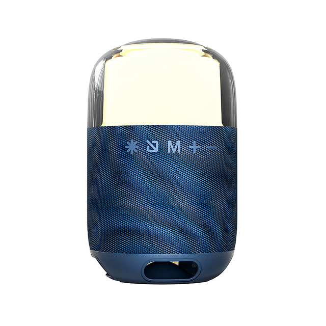 2026 RGB Colorful Lighting Wireless Portable IPX5 Waterproof Bluetooth Speaker Mini Outdoor Party Camoing Speaker