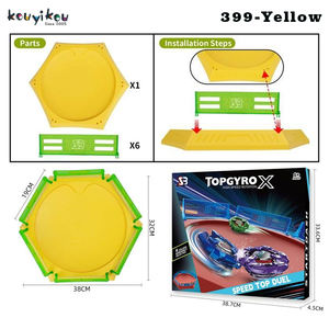 Jante jaune vif en forme de disque bleu de Gyro Disk Arena Version améliorée des accessoires périphériques multi-séries Battle Disk - Product Image 3