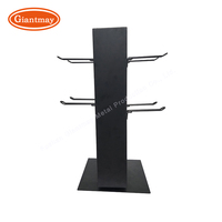 Présentoir d'autocollants double face Euro Hook Rack Desktop Supermarket Pegboard Stand