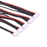 Lot de 10 pièces 2S 3S 4S 5S 6S 22AWG fil de silice Ultra-doux 10cm 20cm prise de batterie de charge équilibrée avec mise à niveau du cadre