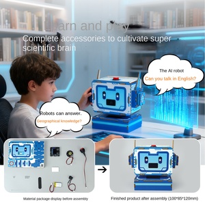 Robot di Intelligenza Artificiale AI, Giocattolo Educativo Scientifico Tecnologico, Kit Fai-da-Te in Plastica per Principianti - Product Image 4