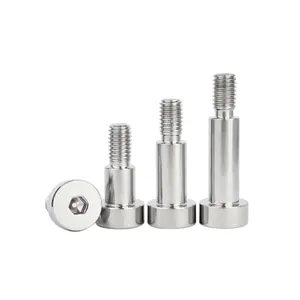 M5 M10 M16 18-8 Stainless Steel INOX SUS SS 304 316 316L A2 A4 70 80 Hexagon Socket Cap Head Step Bolt With Shoulder ISO7379