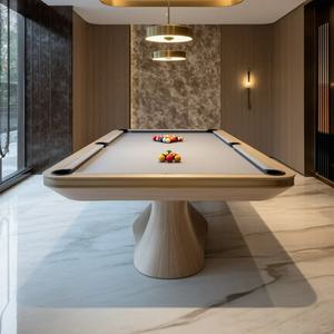 Fábrica al por mayor <span class=keywords><strong>de</strong></span> lujo personalizado 7 pies 8 pies 9 pies <span class=keywords><strong>de</strong></span> madera maciza y pizarra Premium <span class=keywords><strong>mesa</strong></span> <span class=keywords><strong>de</strong></span> billar para Club y familia y casa <span class=keywords><strong>de</strong></span> vacaciones - Product Image 3