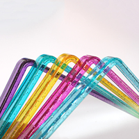Pelindung Kartu Graded Double Panel Mix Gradient Color Glitter TPU 35pt, Pelindung Bumper, Stok Kartu PSAGraded Guard