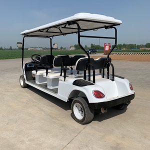Nouvelle voiturette de golf d'exportation avec lecteur multimédia à navigation vocale et ports de charge – Véhicule de patrouille pratique pour les terrains de golf - Product Image 1