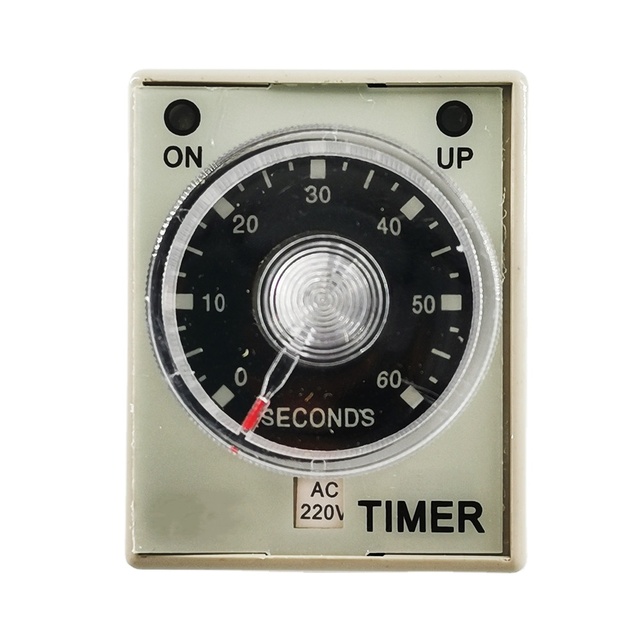 AH3-3 Mechanical Time Relay AC 250V 5A 0~60S Delay Timer