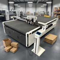 Digitaler Karton-Schneide- und Faltplotter für Versandverpackungen, Wellpappe-Kartons und Mustererstellungsmaschine