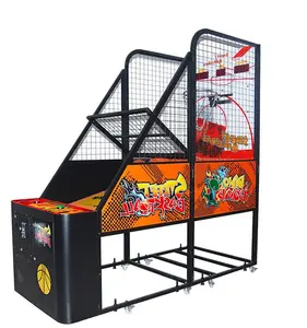 En kaliteli ve iyi fiyat kapalı Hoop sokak basketbol çekim dönüş oyun salonu oyun makinesi sikke işletilen