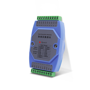 Module d'entrée analogique isolé 8 canaux haute résistance aux modes communs 2000V MODBUS-RTU à montage sur rail DIN pour l'acquisition de données industrielles - Product Image 1