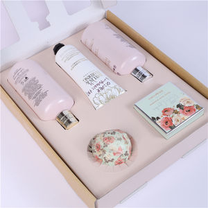 Boîte-cadeau d'estampage à chaud pliable personnalisé en papier ondulé intérieur avec papier intérieur - Product Image 4