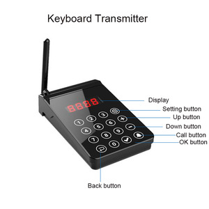 Receptor de Llamadas Inalámbrico CRONY CTP106 Naranja Resistente <span class=keywords><strong>al</strong></span> Agua para Restaurantes, Cafeterías y Hoteles - Alcance Inalámbrico de 800m - Product Image 5