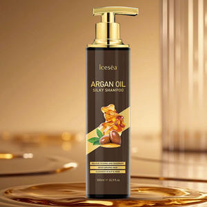 Shampoo à l'huile d'argan marocaine OEMODM, nourrit en profondeur les cheveux secs et abîmés, redonne de la brillance, lisse les frisottis, nettoie en douceur le cuir chevelu, vente en gros - Product Image 3