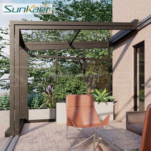 UV/pioggia/resistente alla neve antiruggine <span class=keywords><strong>in</strong></span> alluminio <span class=keywords><strong>policarbonato</strong></span> Patio custodia impermeabile balcone Privacy copertura dello schermo <span class=keywords><strong>per</strong></span> il tetto - Product Image 2