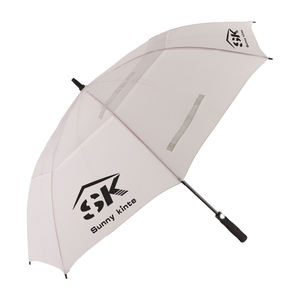 Parapluie de golf robuste, grand parapluie coupe-vent avec armature en fibre de verre, impression personnalisée, parapluie en gros - Product Image 1
