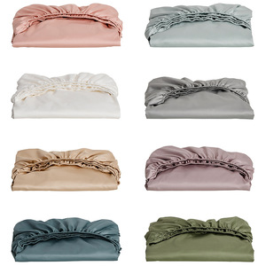 <span class=keywords><strong>Drap</strong></span>-<span class=keywords><strong>housse</strong></span> en coton d'agneau Long, Premium 100S, en Satin, couleur unie, pour hôtel, Queen Size - Product Image 1