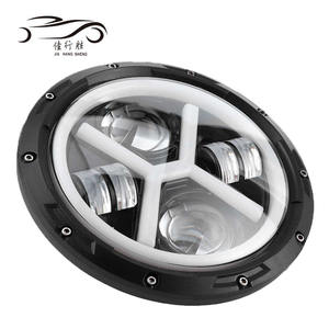 Lámpara DE TRABAJO Led de 7 pulgadas, luz de conducción de 65W, luz de circulación diurna Led Drl para coche Jeeps Grand Cherokee, luces antiniebla Led para motocicleta - Product Image 3