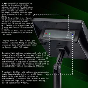 Générateur d'oxygène silencieux à double usage et haute puissance Pompe antibruit USB moderne à énergie solaire pour le jardin Boîte carrée en plastique - Product Image 4