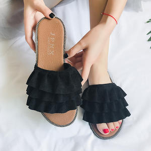 รองเท้าแตะส้นแบนสำหรับผู้หญิง ฤดูร้อน ปี <span class=keywords><strong>2026</strong></span> แต่งเชือกไม้ ดีไซน์ใหม่ เหมาะสำหรับใส่ไปชายหาดและฤดูใบไม้ผลิ - Product Image 4