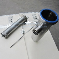 Luoman xiari — tubes en acier inoxydable à trois pinces SS, 316L, 304mm, boîtier filtre à lait en ligne, usine, contrôleur