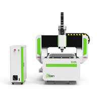 China Prijs 6090 Schuim Plastic Houtbewerking 3-assige CNC Router Machine Tafel Stapmotor PLC Enkel Spindel Mach3 DSP Lager