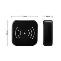 Venta caliente Tipo-C USB Ttlock Hotel Sistema de bloqueo de puerta electrónico RFID Plástico Abs Tarjeta inteligente Codificador Software