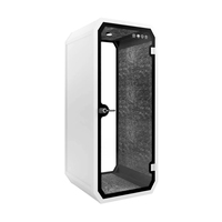 Cabine téléphonique insonorisée sur mesure pour 1 personne, cabine de bureau privée, cabine d'interprète