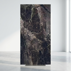 Azulejos de porcelana brillante Kenya Nero Grande 800x1600mm con diseño de mármol premium para proyectos en África Oriental - Product Image 3
