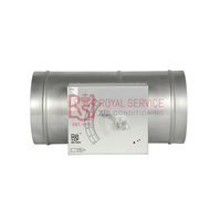 Outils de ventilation HVAC Royal Service, régulateur d'air CAV, conduit d'air métallique rond, registre de débit d'air constant, actionneur de commande CAV Empt