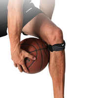 Bande patellaire de qualité avec boucle annulaire résistante à l'usure et joint en silicone pour la protection sportive