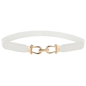 Cinturón de cintura Vintage de moda, cinturones de mujer informales con hebilla de Metal de cuero PU para vestido de ocio, cintura salvaje - Product Image 4