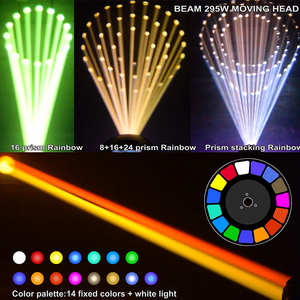 Luce Beam Sharpy da 295W 14R per Testa Mobile con <span class=keywords><strong>Prisma</strong></span> a Nido d'Ape per <span class=keywords><strong>Illuminazione</strong></span> da Palco e DJ - Product Image 4