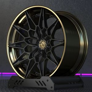 Velg Roda XJ 2-Piece 5x120 5x112 untuk C8 C7 Xm M3 M4 M5 GT43 CLS63 SL63 Urus RS6 Z06 G82 G80 Forged Deep Concave - Product Image 1