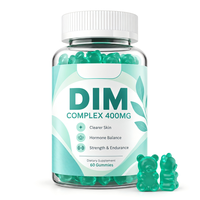 Complément DIM 200 mg Équilibre des œstrogènes pour femmes et hommes Équilibre hormonal Acné hormonale Suppléments Soutien à la ménopause Bonbons gélifiés Végétaliens