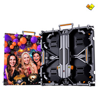 Écran LED d'extérieur Qray P3.91/P4 étanche IP65, location d'affichage, luminosité élevée 4500 cd, garantie 3 ans pour les spectacles en direct