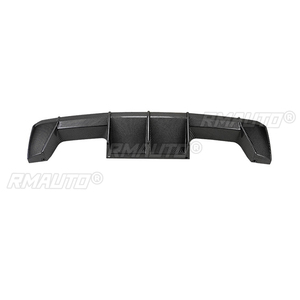 ลิ้นกันชนหลังสีดำเงา พร้อมสปลิตเตอร์ข้างและสปอยเลอร์ สำหรับ BMW G80 M3 G82 M4 ปี 2021 2022 2023 - Product Image 3