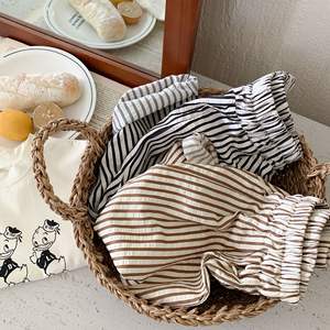 Buding, ropa de verano para niños, pantalones antimosquitos de estilo coreano para niños y niñas, pantalones casuales de rayas rectas verticales Xiao Bao - Product Image 3