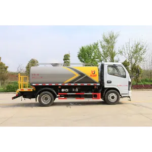 Dongfeng 5000 litre su Sprinkler 5m3 su tankı kamyon 5ton su Bowser