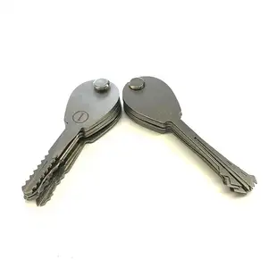 Jigglers And Tryout Keys Full Master Key lock pick set For Car, 20 Pcs Auto Jiggler locksmith tools Lock Pick