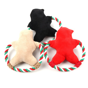 Jouets à mâcher en peluche pour chien, écologiques, durables, qui couinent, pour Noël, pour usage intérieur, vente en gros - Product Image 2