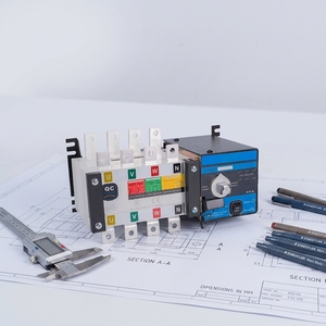 Interrupteur de transfert automatique à double alimentation DC/AC AISIKAI 1600A 4p triphasé à démarrage automatique pour <span class=keywords><strong>alternateur</strong></span> - Product Image 5