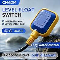 Saklar Level Apung Kabel Material PP IP53 Pintar 3m 4m 5m untuk Kontrol Tangki Air dan Pompa Air