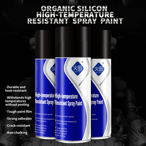 High Temp <strong>Heat</strong> <strong>Resistant</strong> Colored Auto Aerosol Liquid Coating Spray <strong>Paint</strong> <strong>for</strong> Engine <strong>Fireplace</strong> Car &amp; Boat Use 450ml - Product Image 3