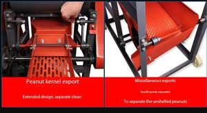 Macchine agricole arachide trebbiatrice macchina arachide trebbiatrice per la vendita Trilladora De Cacahuate arachidi lavorazione - Product Image 5