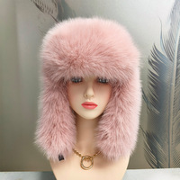 Gorros de Invierno de Piel Sintética Ajustables Estilo Ruso Ushanka para Mujer, Orejeras de Peluche para Actividades Diarias Casuales