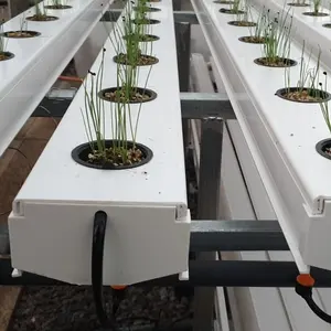 NFT jardinería hidropónica tubo de plantación hidropónica lechuga tubo vegetal hidropónico