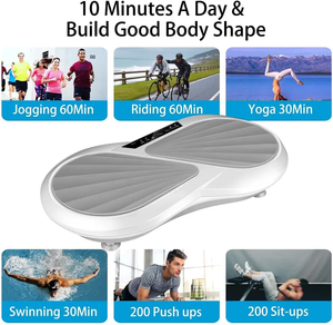 Topko Chất Lượng Cao Đốt Cháy Chất Béo Chân Shaker Máy Rung Máy Tập Thể Dục Đa Chức Năng Rung Chất Béo Giảm Máy - Product Image 5